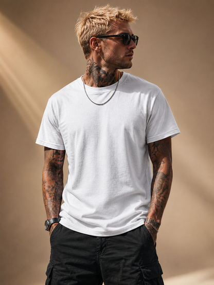 T-Sirt col rond homme gamme premium